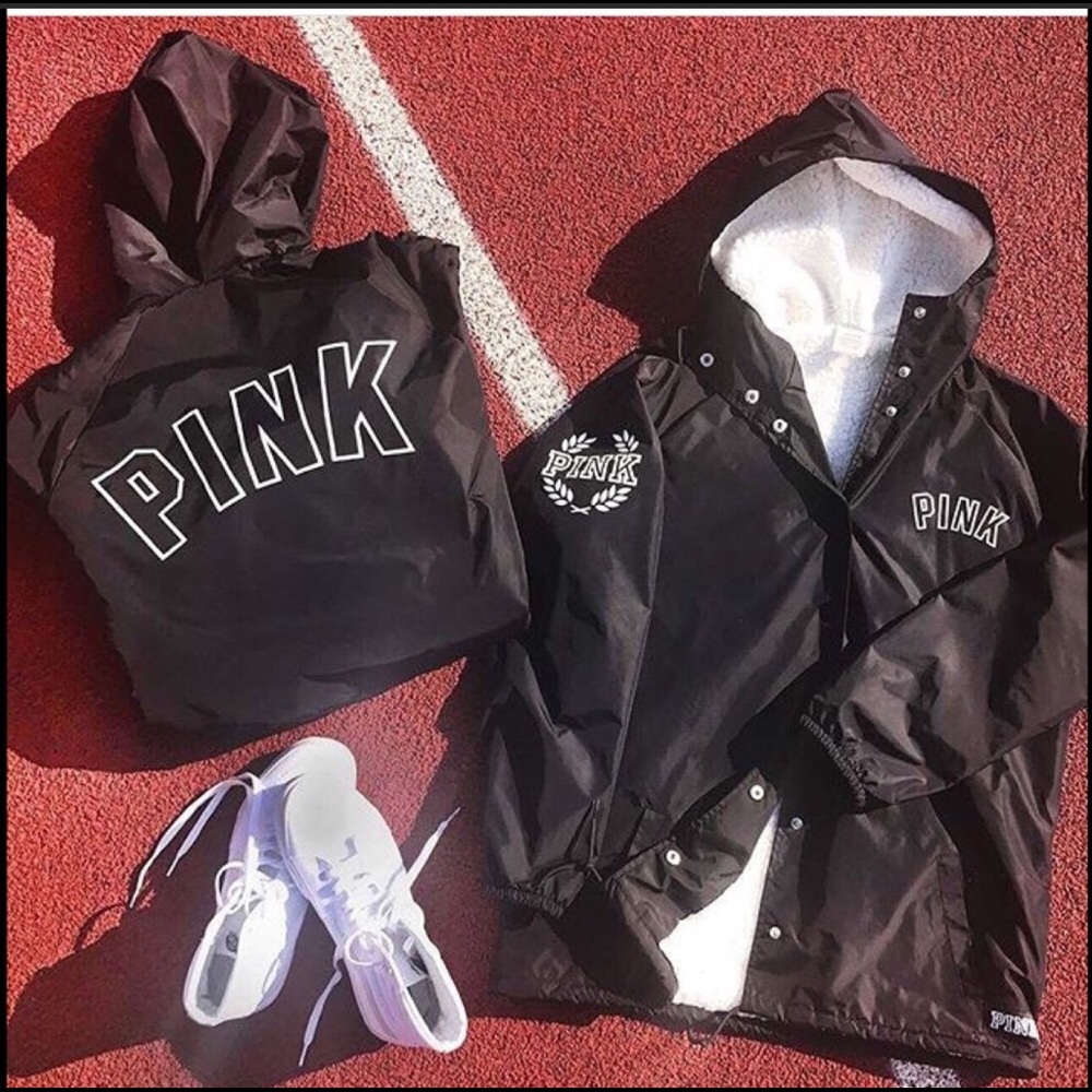 PINK VS Coaches Sherpa Jacket Limited Edition
